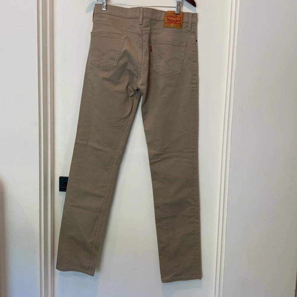 Levi's 511 Tan jeans denim 34 x 36